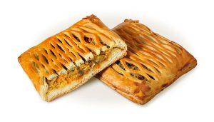 Пирог Шарлота с капустой и мясным фаршем 600 гр