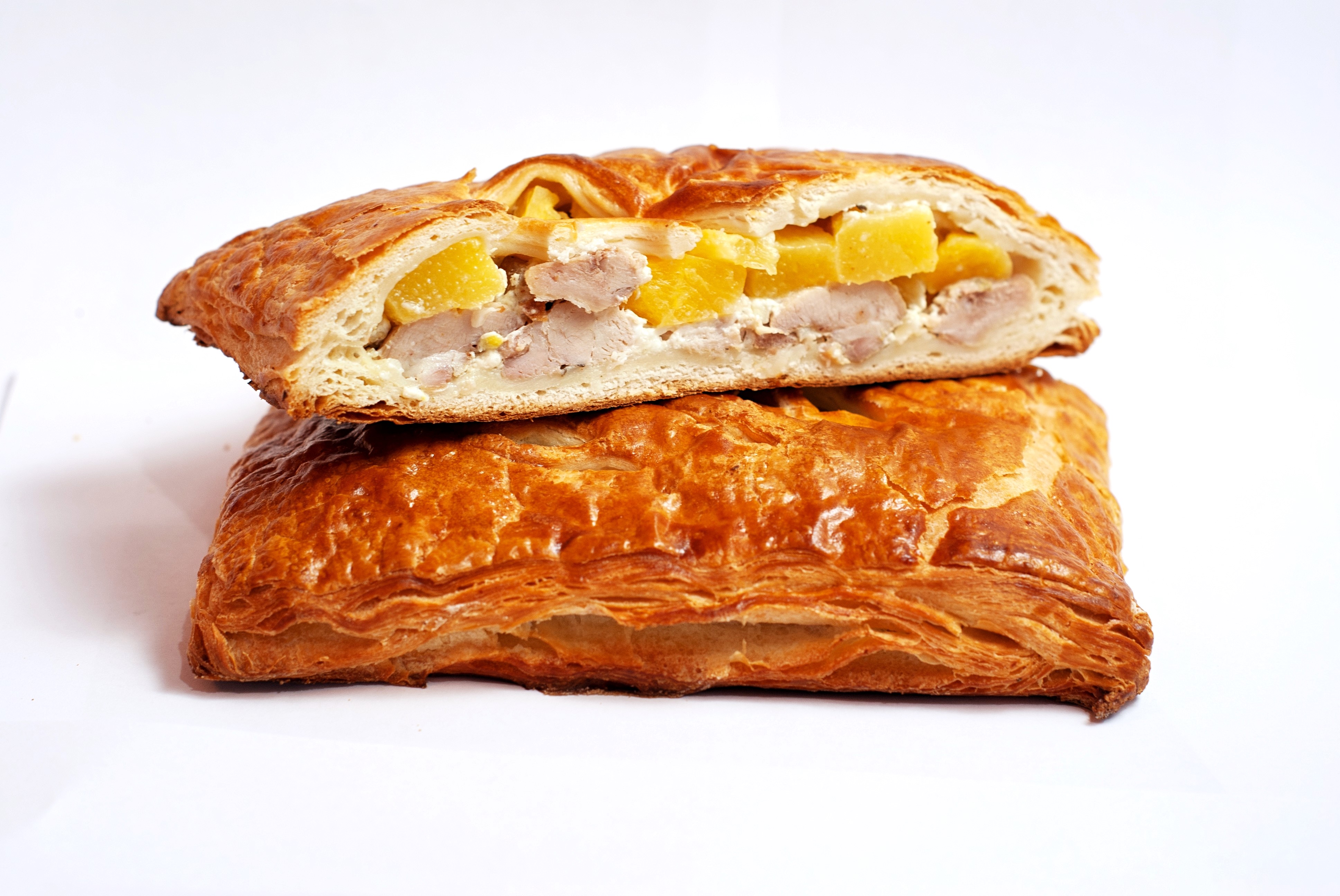 Пирог Шарлота «Гавайский» (курица/ананас) 600 гр